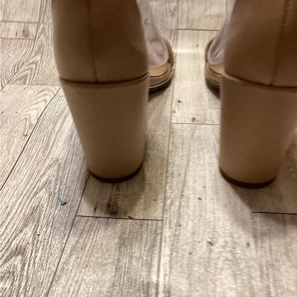 Kenneth Cole Reaction LoLita Beige Heels Size 5.5 - Picture 4 of 9